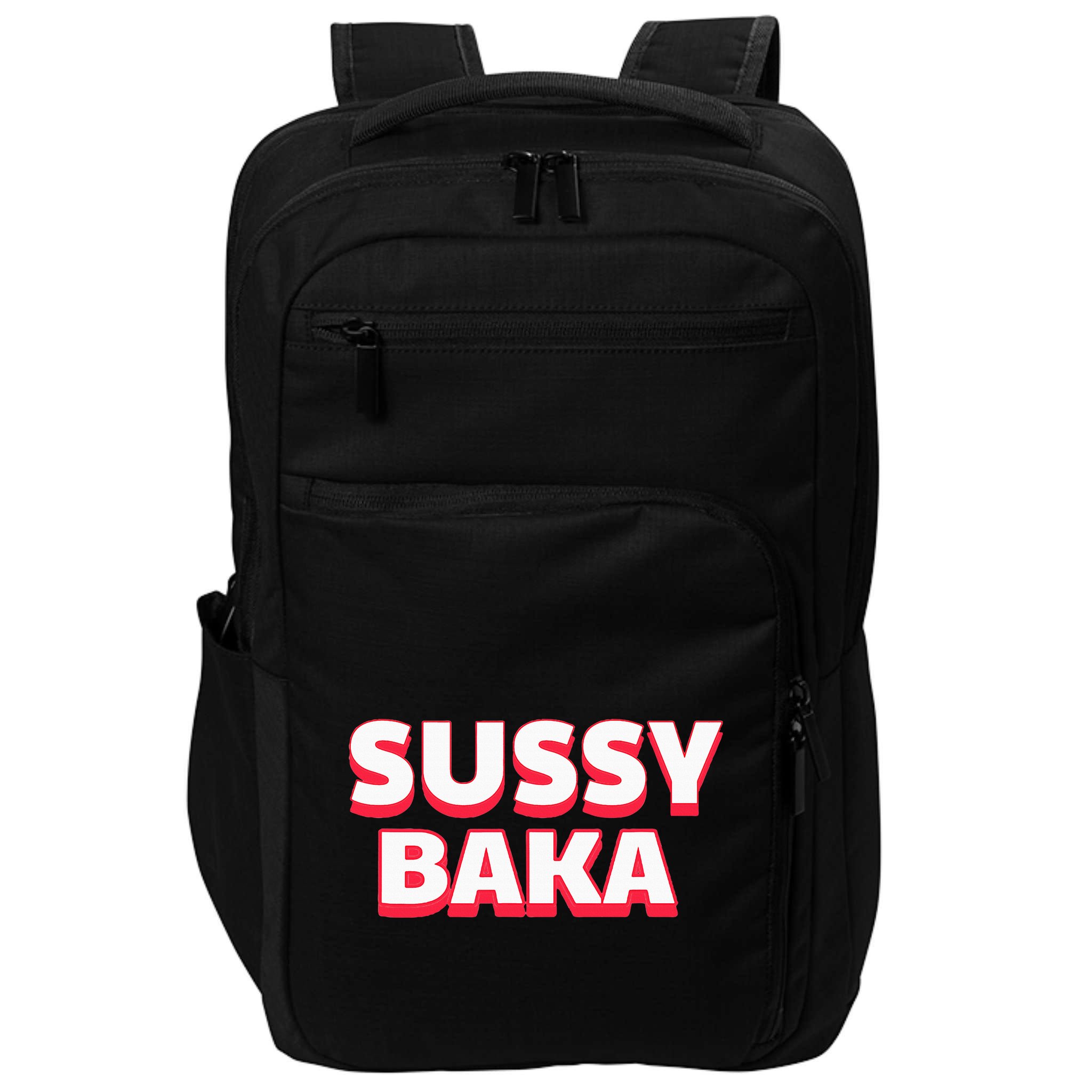 Sussy Baka Funny Sus Meme Impact Tech Backpack