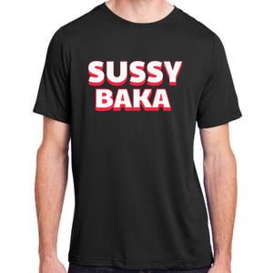 Sussy Baka Funny Sus Meme Adult ChromaSoft Performance T-Shirt