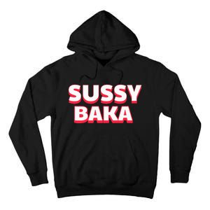 Sussy Baka Funny Sus Meme Tall Hoodie