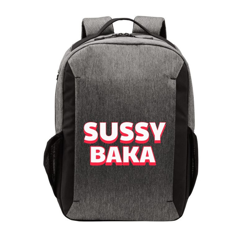 Sussy Baka Funny Sus Meme Vector Backpack