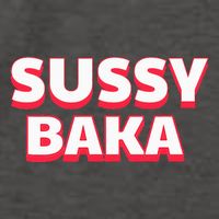 Sussy Baka Funny Sus Meme Vector Backpack