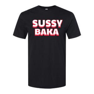 Sussy Baka Funny Sus Meme Softstyle CVC T-Shirt