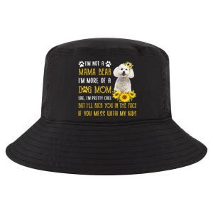 Sunflower Bichon Frise Mom Mothers Day Dog Mom Gift Cool Comfort Performance Bucket Hat