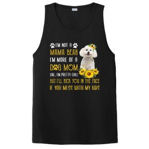 Sunflower Bichon Frise Mom Mothers Day Dog Mom Gift PosiCharge Competitor Tank