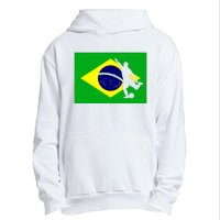 Soccer Brasil Flag Brazil Futebol Brazilian Gift Urban Pullover Hoodie