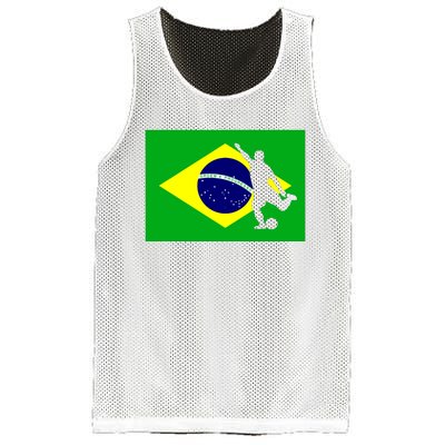 Soccer Brasil Flag Brazil Futebol Brazilian Gift Mesh Reversible Basketball Jersey Tank