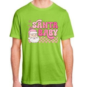 Santa Baby Festive Holiday Graphic Adult ChromaSoft Performance T-Shirt