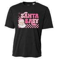 Santa Baby Festive Holiday Graphic Cooling Performance Crew T-Shirt