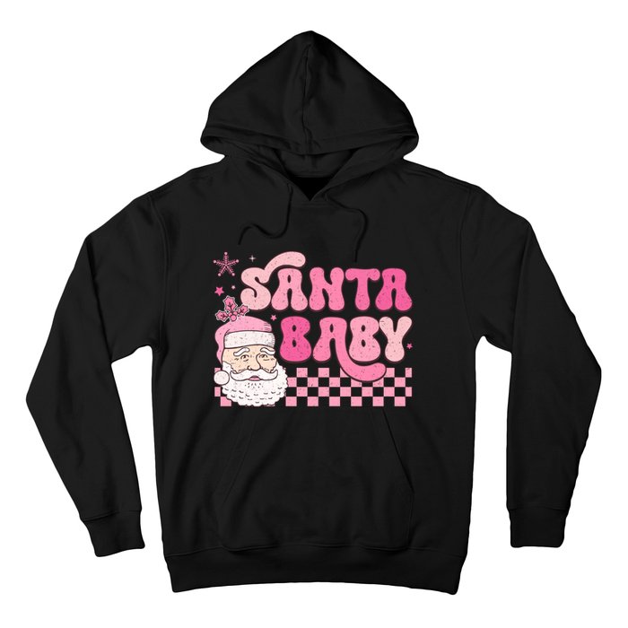 Santa Baby Festive Holiday Graphic Hoodie