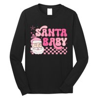 Santa Baby Festive Holiday Graphic Long Sleeve Shirt