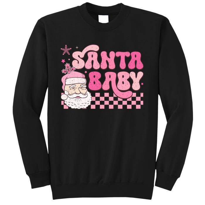 Santa Baby Festive Holiday Graphic Sweatshirt