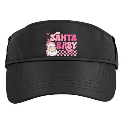 Santa Baby Festive Holiday Graphic Adult Drive Performance Visor