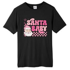 Santa Baby Festive Holiday Graphic Tall Fusion ChromaSoft Performance T-Shirt