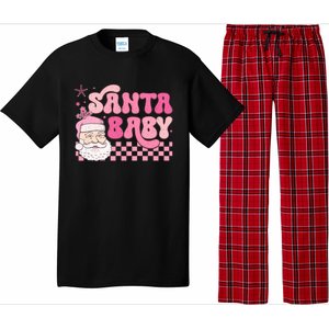 Santa Baby Festive Holiday Graphic Pajama Set