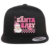 Santa Baby Festive Holiday Graphic Flatbill Hat