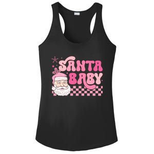 Santa Baby Festive Holiday Graphic Ladies PosiCharge Competitor Racerback Tank