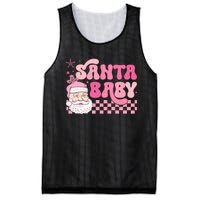 Santa Baby Festive Holiday Graphic Mesh Reversible Basketball Jersey Tank