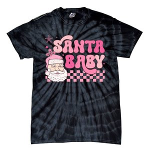 Santa Baby Festive Holiday Graphic Tie-Dye T-Shirt