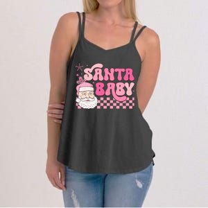 Santa Baby Festive Holiday Graphic Women's Strappy Tank