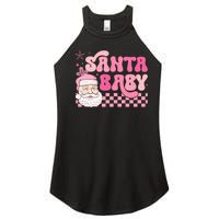 Santa Baby Festive Holiday Graphic Women's Perfect Tri Rocker Tank