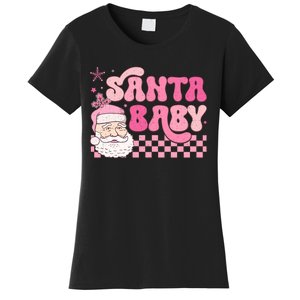 Santa Baby Festive Holiday Graphic Women's T-Shirt