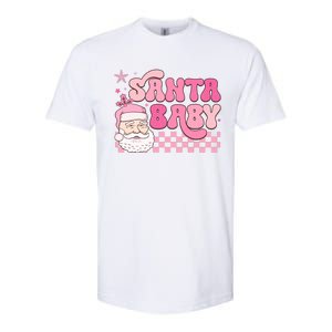 Santa Baby Festive Holiday Graphic Softstyle CVC T-Shirt