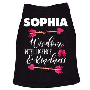 Sophia Birthday For Girl And Ladies Doggie Tank