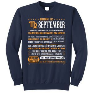 September Birthday Gifts Born In September Virgo Sweatshirt