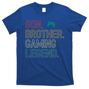 Son Brother Gaming Legend For Gamer Meaningful Gift T-Shirt