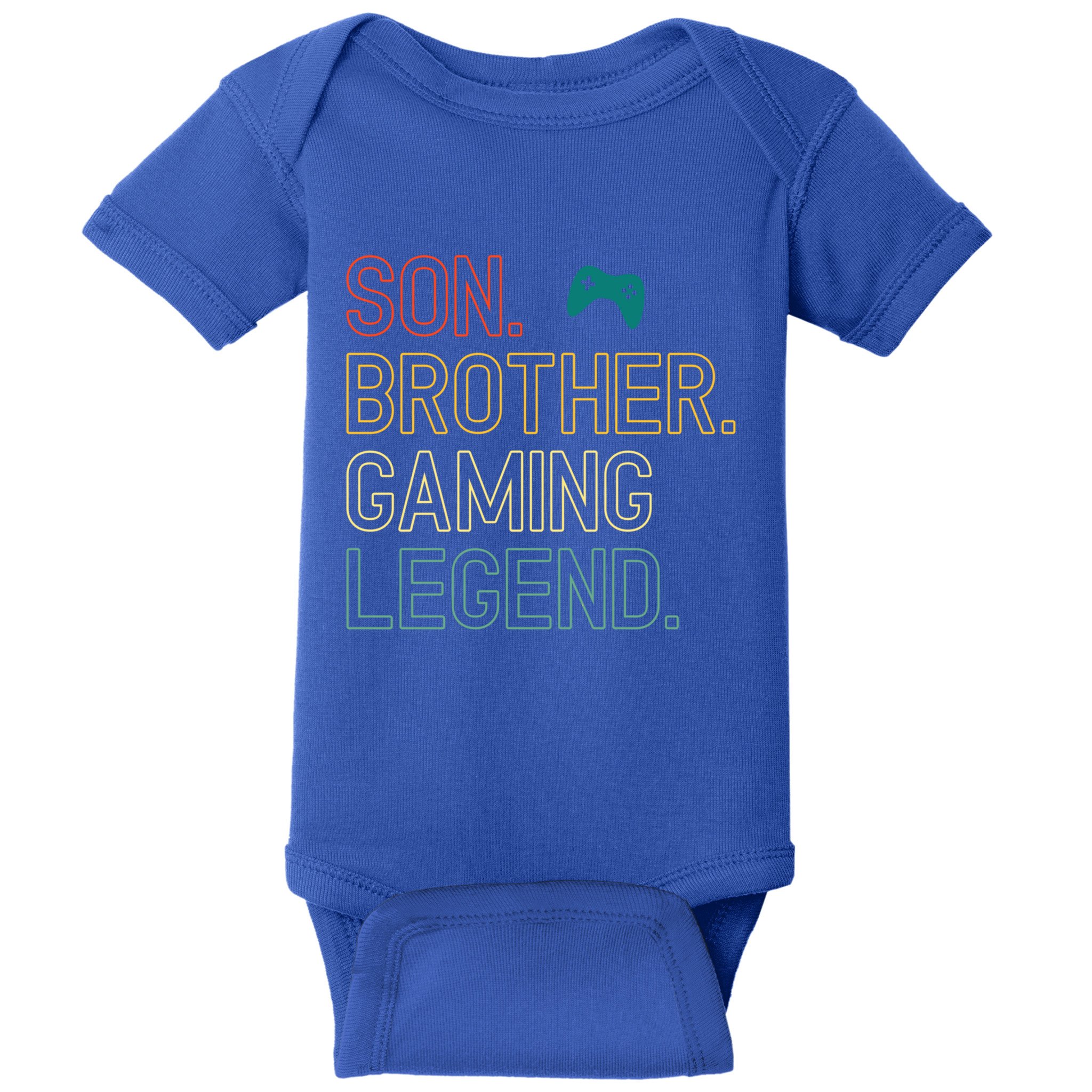 Son Brother Gaming Legend For Gamer Meaningful Gift Baby Bodysuit