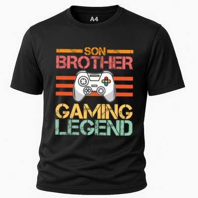 Son Brother Gaming Legend Gamer Family Gaming Brothers Gift Performance Shirt