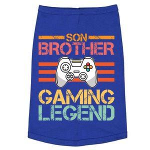 Son Brother Gaming Legend Gamer Family Gaming Brothers Gift Doggie Tank