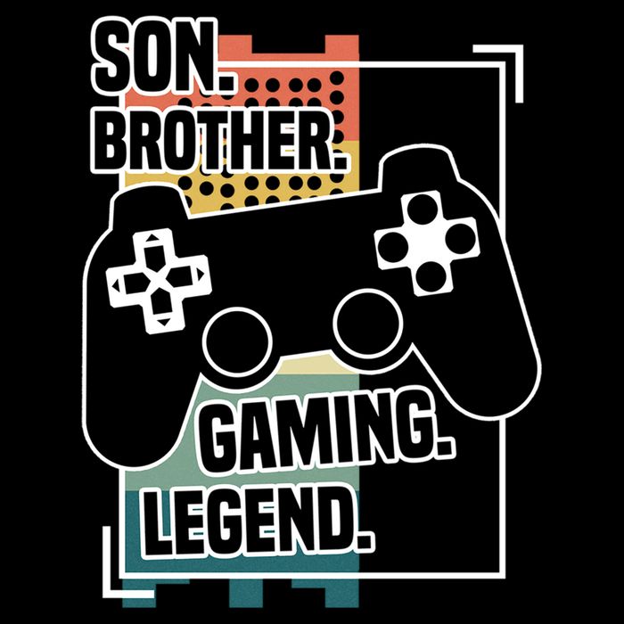Son Brother Gaming Legend Funny Gamer Great Gift Bucket Hat