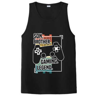 Son Brother Gaming Legend Funny Gamer Great Gift PosiCharge Competitor Tank
