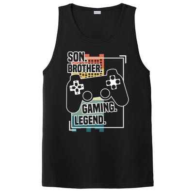 Son Brother Gaming Legend Funny Gamer Great Gift PosiCharge Competitor Tank