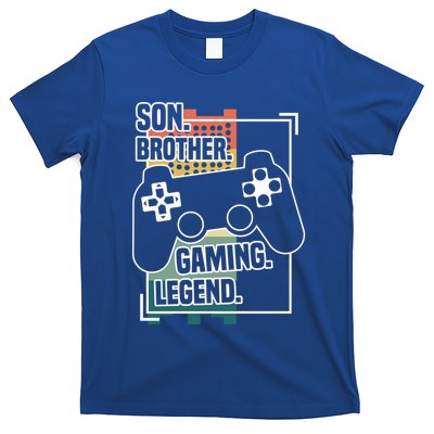 Son Brother Gaming Legend Funny Gamer Great Gift T-Shirt