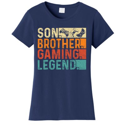 Son Brother Gaming Legend Gamer Women's T-Shirt