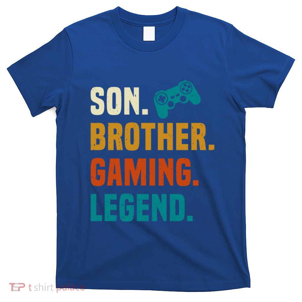 Son Brother Gaming Legend Next Level Gear And Accessories Gift T-Shirt