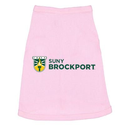 Suny Brockport Golden Eagles Torch Logo Doggie Tank