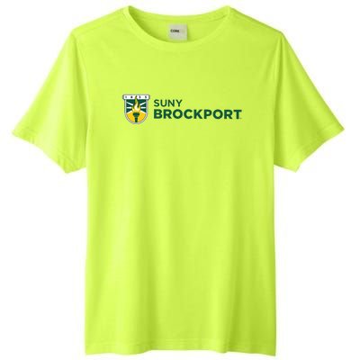 Suny Brockport Golden Eagles Torch Logo Tall Fusion ChromaSoft Performance T-Shirt