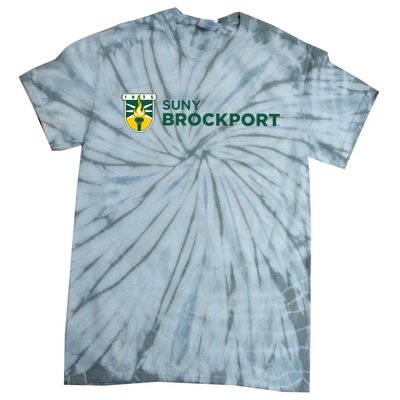 Suny Brockport Golden Eagles Torch Logo Tie-Dye T-Shirt