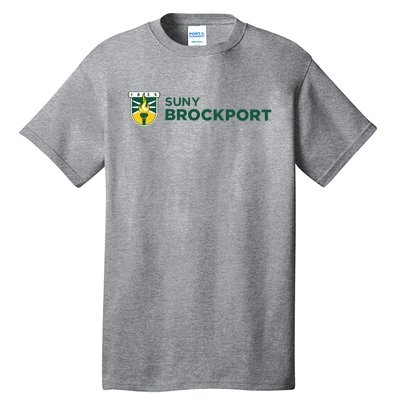 Suny Brockport Golden Eagles Torch Logo Tall T-Shirt