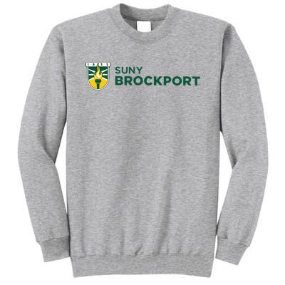 Suny Brockport Golden Eagles Torch Logo Tall Sweatshirt