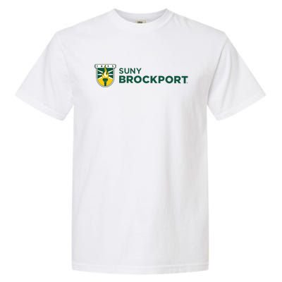 Suny Brockport Golden Eagles Torch Logo Garment-Dyed Heavyweight T-Shirt