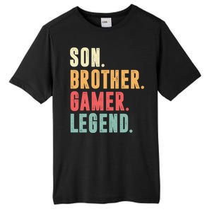 Son Brother Gamer Legend Gift Tall Fusion ChromaSoft Performance T-Shirt