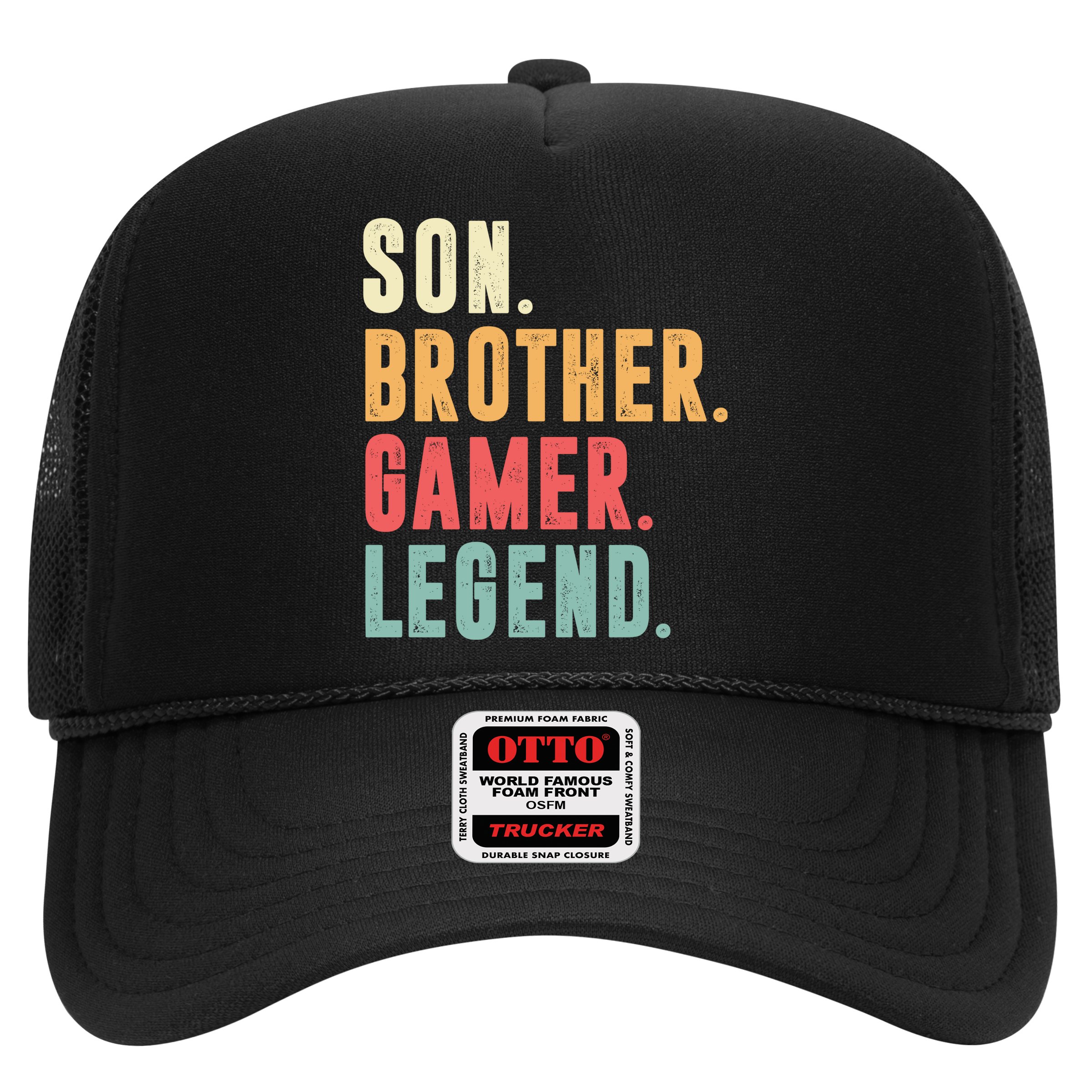 Son Brother Gamer Legend Gift Hat
