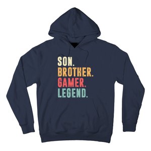 Son Brother Gamer Legend Gift Hoodie