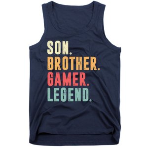 Son Brother Gamer Legend Gift Tank Top