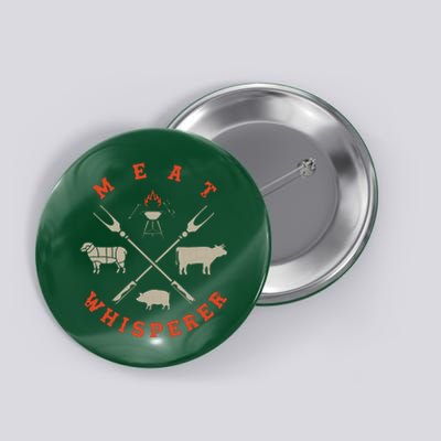 Smoked BBQ Grilling Meat Smoking Meat Whisperer Barbecue Button