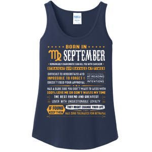 September Birthday Gifts Born In September Virgo Ladies Essential Tank